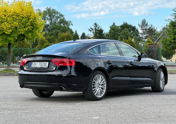 Audi A5 cena 63700 przebieg: 156000, rok produkcji 2016 z Krośniewice małe 79